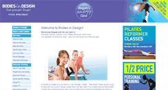 Desktop Screenshot of bodiesindesign.com